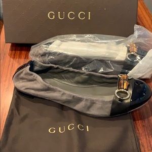 Brand new Gucci ballet flats